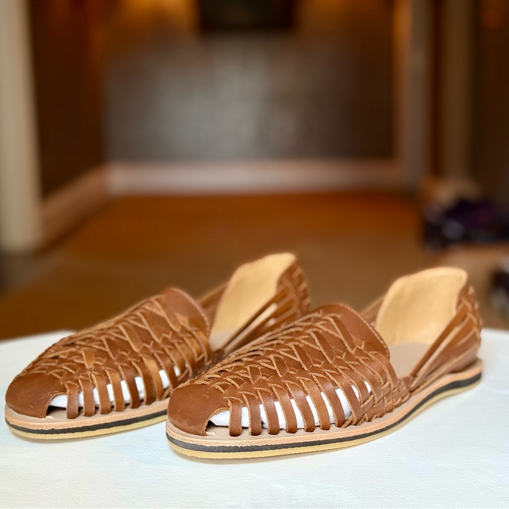 Nisolo Brown Leather Sandals